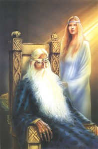 Angelo Montanini: "Theoden and Eowyn"