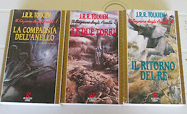 Signore degli Anelli, le edizioni in tre volumi - Tutto su J.R.R. Tolkien  Tutto su J.R.R. Tolkien